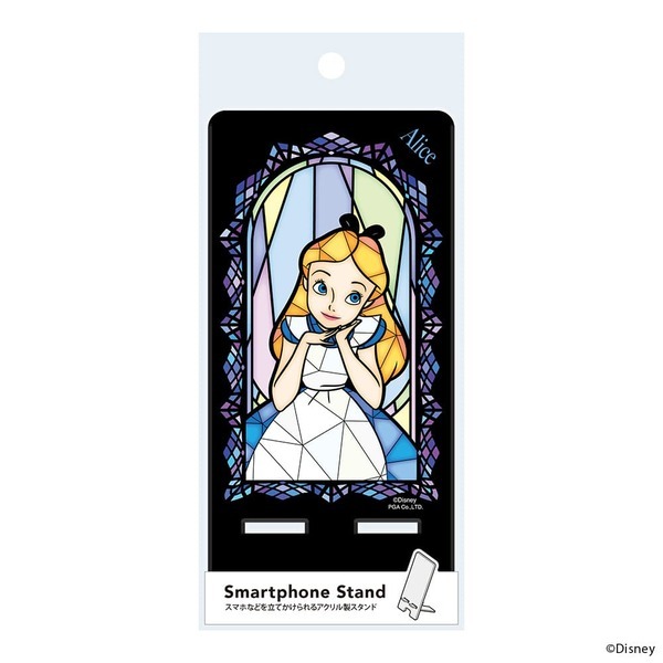 催事『Disney The Market』で好評だったディズニーキャラクターステンドグラス風デザインのスマートフォン用アクリルスタンドを株式会社PGAが5月15日より一般販路向けに発売開始