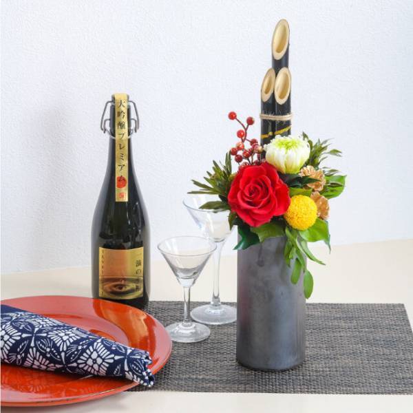 【お正月特集】2024年お正月を祝うプリザーブドフラワーを発売中！