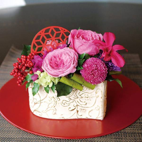 【お正月特集】2024年お正月を祝うプリザーブドフラワーを発売中！