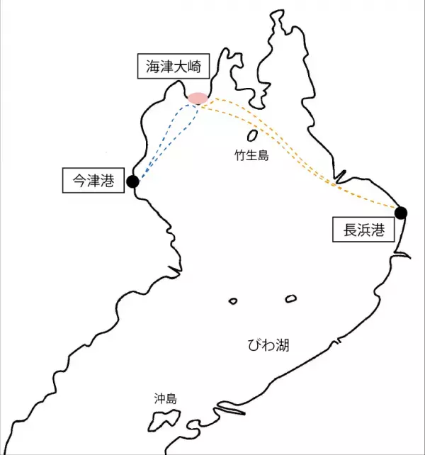 びわ湖最北端、日本さくら名所100選「海津大崎の桜」を愛でるお花見船を期間限定で運航！「海津大崎桜クルーズ2024」