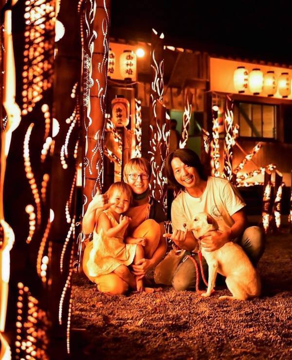 冬の夜を幻想的に照らす竹灯りの光と影が織りなすアート空間へようこそ！ 大阪ベイエリアの「ホテル・ロッジ舞洲」で11月30日から特別展示を開催