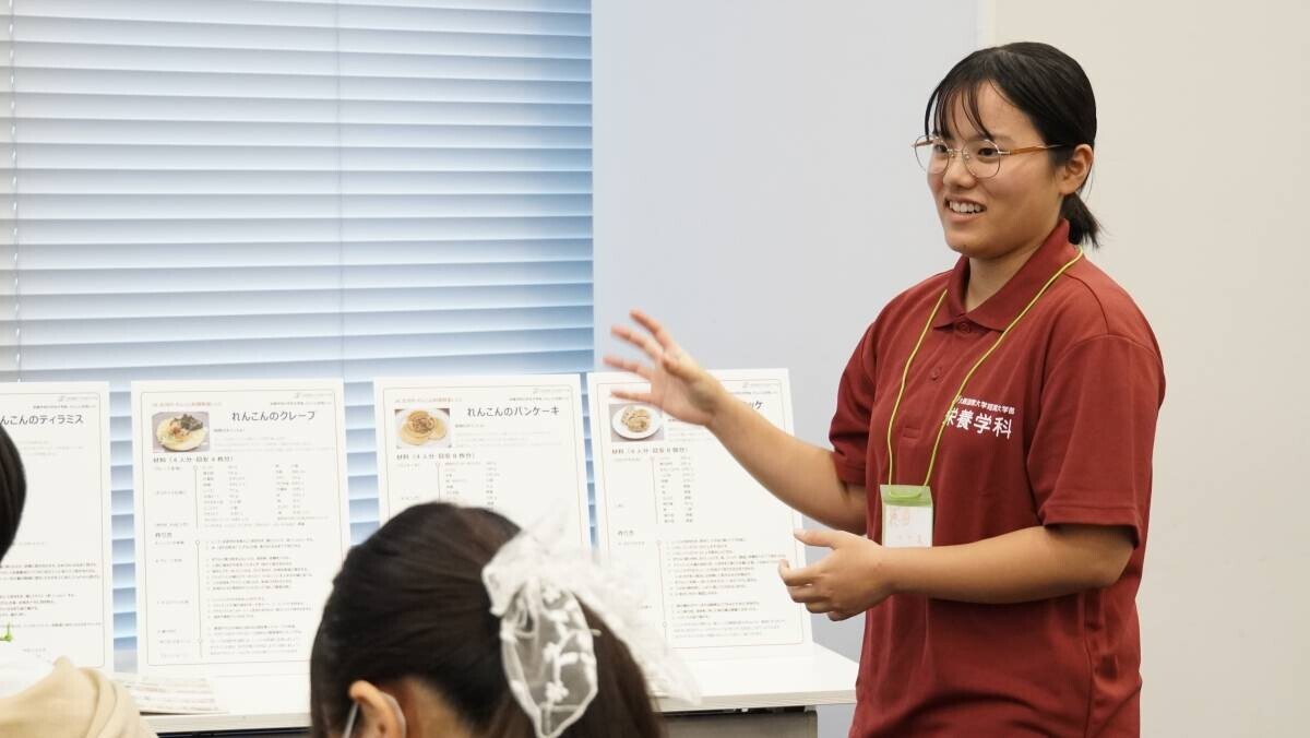 官学連携「”食”をとおした地域とのつながり」の発表　大阪国際大学短期大学部 栄養学科 海老澤セミナー