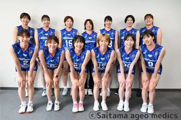 【女子バレーボールチーム】埼玉上尾メディックスが写真販売プラットフォームサービス「みんなのおもいで .com」を導入