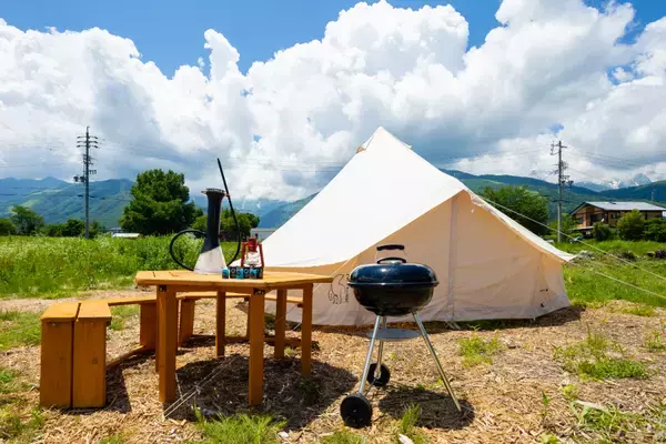 プライベートサウナ付きグランピング施設「From P」に新テント【アスガルド】が登場！！