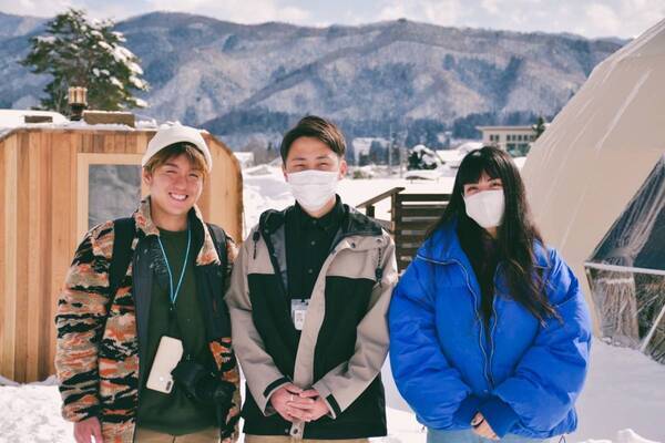 サウナの後に、雪にダイブして"ととのう"！？【長野県白馬村 初！】プライベートサウナ付きグランピング施設「From P」 プレオープン実施中！正式オープン2022年3月1日(火)