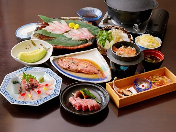 【金目鯛づくし】西伊豆・土肥温泉の愛犬宿がご当地グルメプラン販売｜2025年7月～9月30日