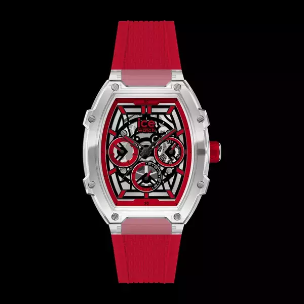 アイスウォッチ - 大胆×透明感！トノー型クリアケース× 鮮やかな5色展開