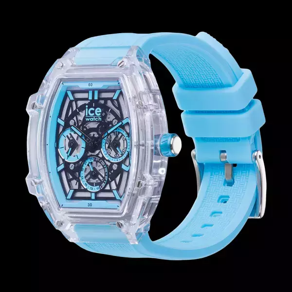 アイスウォッチ - 大胆×透明感！トノー型クリアケース× 鮮やかな5色展開