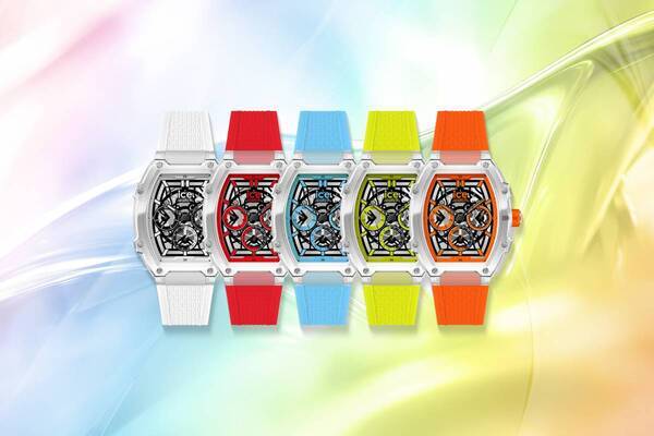 アイスウォッチ - 大胆×透明感！トノー型クリアケース× 鮮やかな5色展開