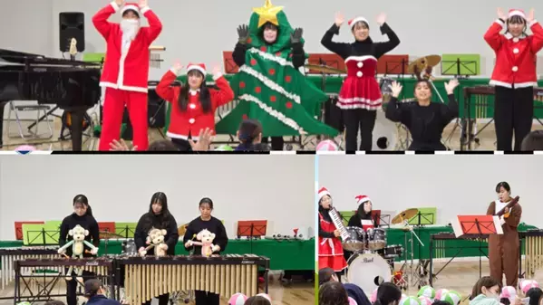 音楽の力で地域を笑顔に！IPU生のクリスマスコンサートに園児も保護者も熱中！