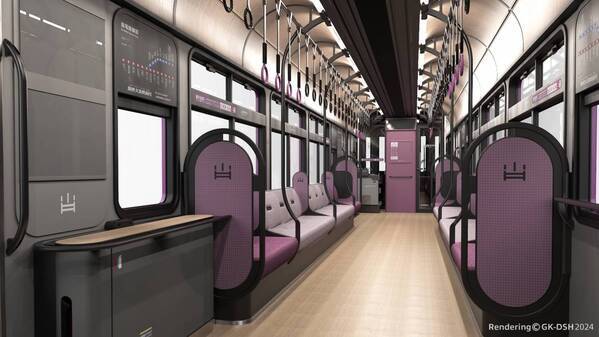 嵐電 新型車両「 K YOTR A M 」（「きょうとらむ」） は２０２５年２月２８日（金）に営業運転をスタートします。