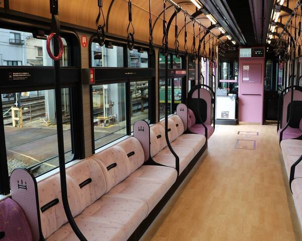 嵐電 新型車両「 K YOTR A M 」（「きょうとらむ」） は２０２５年２月２８日（金）に営業運転をスタートします。