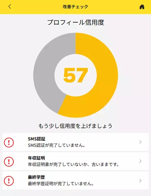 恋活・婚活用オンライン名刺サービス「カスタネット」 改善チェック機能実装のお知らせ
