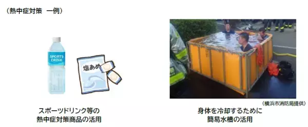 消防局の業務におけるリポビタンアイススラリーの活用について