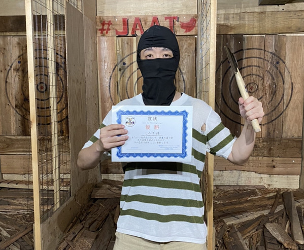 【斧投げ大会・開催報告】駆け上がれ、斧投げ日本一へ。"Japan Axe Throwing League 2022 " をTHE AXE THROWING BAR®︎ 浅草店にて7月24日に開催！