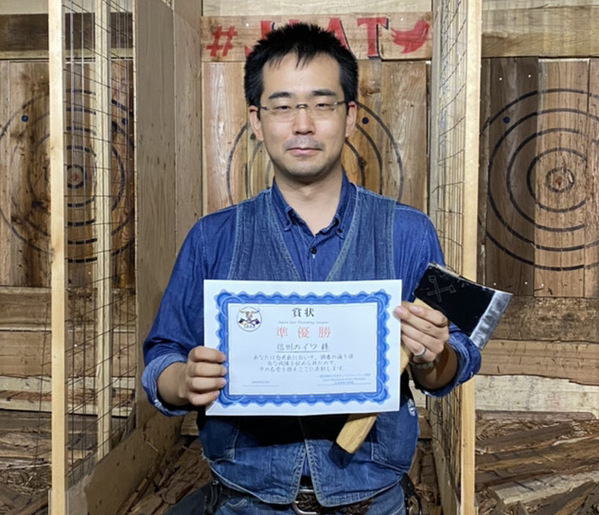【斧投げ大会・開催報告】駆け上がれ、斧投げ日本一へ。"Japan Axe Throwing League 2022 " をTHE AXE THROWING BAR®︎ 浅草店にて7月24日に開催！