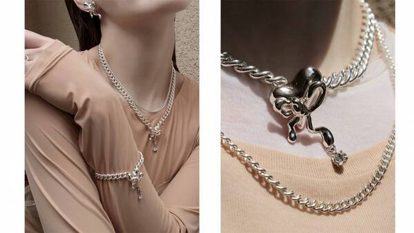 アクセサリーブランド   Soierie<ソワリー＞ 25 A/W Collectionより一部先行発売 「Distort series」