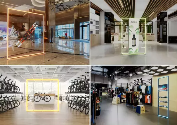 RGBで変光自在なポータブルフレーム「LINEUP」日本発売