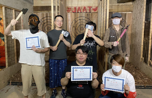 【斧投げ大会・開催報告】"Japan Axe Throwing League 2022 " をTHE AXE THROWING BAR®︎ にて9月25日に開催！