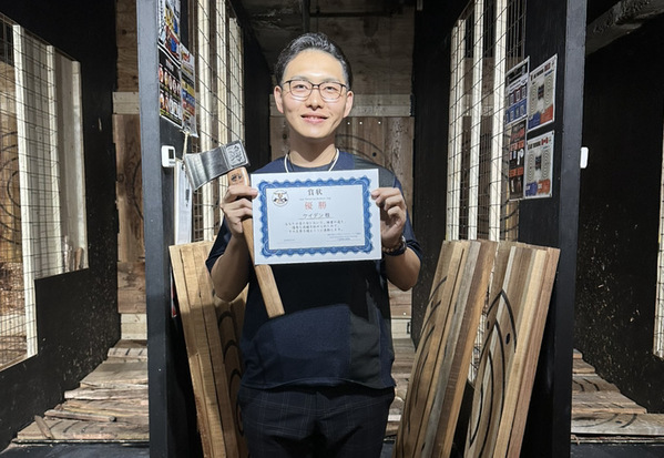 斧投げ大会「Axe Throwing Rookies Cup 2022」開催報告  ～“THE AXE THROWING BAR®︎”にて11月13日に開催～