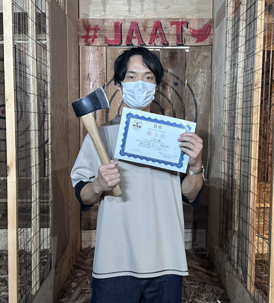 斧投げ大会「Axe Throwing Rookies Cup 2022」開催報告  ～“THE AXE THROWING BAR®︎”にて11月13日に開催～