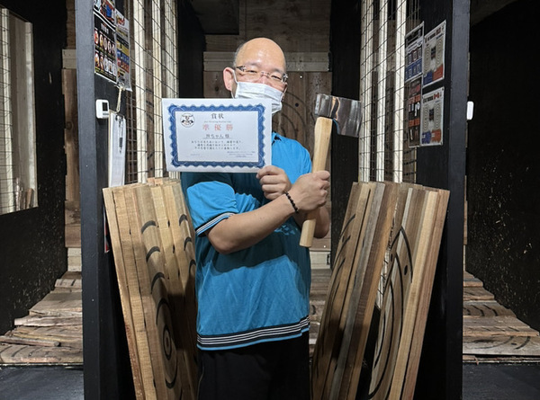 斧投げ大会「Axe Throwing Rookies Cup 2022」開催報告  ～“THE AXE THROWING BAR®︎”にて11月13日に開催～