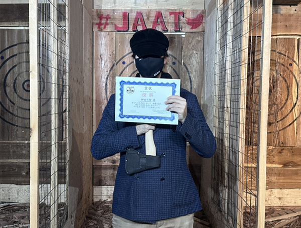 斧投げ大会「Axe Throwing Rookies Cup 2022」開催報告  ～“THE AXE THROWING BAR®︎”にて11月13日に開催～