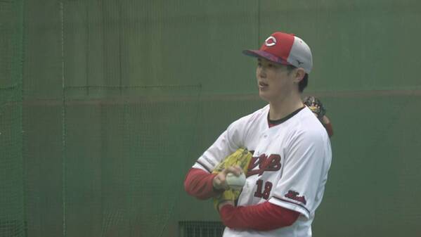 【フロントドア】開幕投手を狙うカープ森下暢仁投手の決意に迫る！