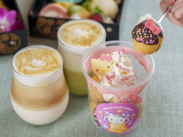 ハローキティと夏を満喫！淡路島でしか味わえない限定グルメ8月31日まで提供  「AWAJI HELLO KITTY APPLE LAND」夏季限定フェア開催