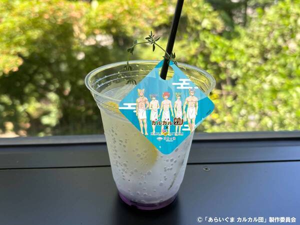 アニメ『あらいぐま カルカル団』と「HANA・BIYORI」・「花景の湯」のコラボが決定