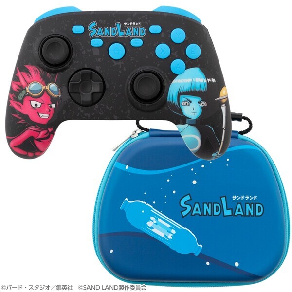 大人気『SAND LAND』デザインのPC用多機能コントローラーとケースのセットを新発売！