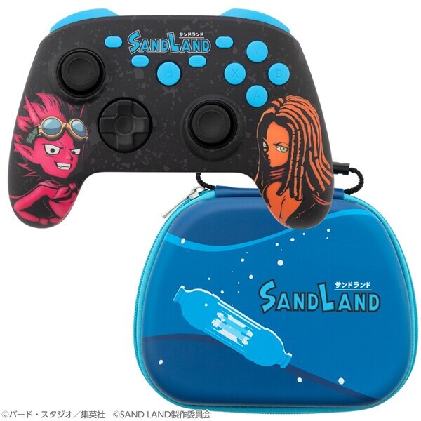 大人気『SAND LAND』デザインのPC用多機能コントローラーとケースのセットを新発売！