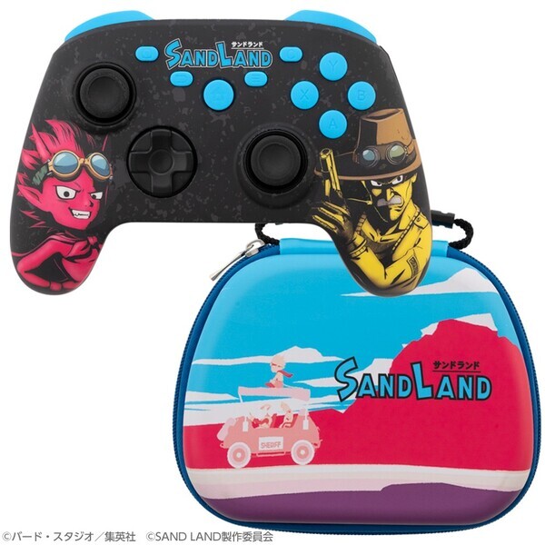 大人気『SAND LAND』デザインのPC用多機能コントローラーとケースのセットを新発売！