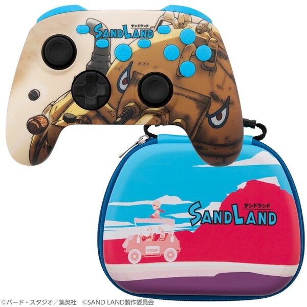 大人気『SAND LAND』デザインのPC用多機能コントローラーとケースのセットを新発売！