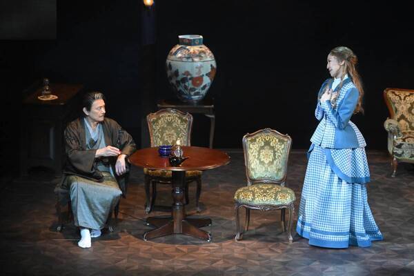 笑えて泣ける傑作戯曲を、升毅、水夏希、松村武らがイキイキと好演　 まつもと市民芸術館プロデュース『殿様と私』が開幕！！