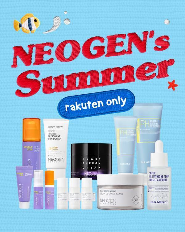韓国発・NEOGENが「韓コス祭り」に参加　夏のスキンケアに最適な“2025サマー福袋”が楽天限定で登場