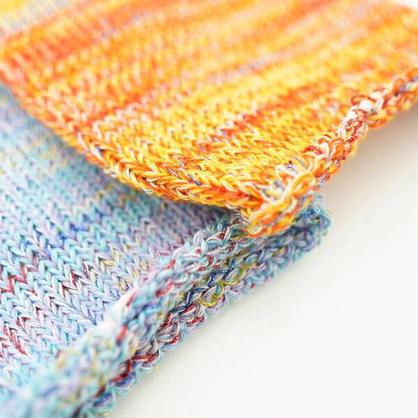 夏の思い出に、自転車を漕いでオリジナルキラキラくつ下を。 奈良・広陵町「S.Labo」でチャリックス夏休み限定の“キラキラかすり糸”が登場！