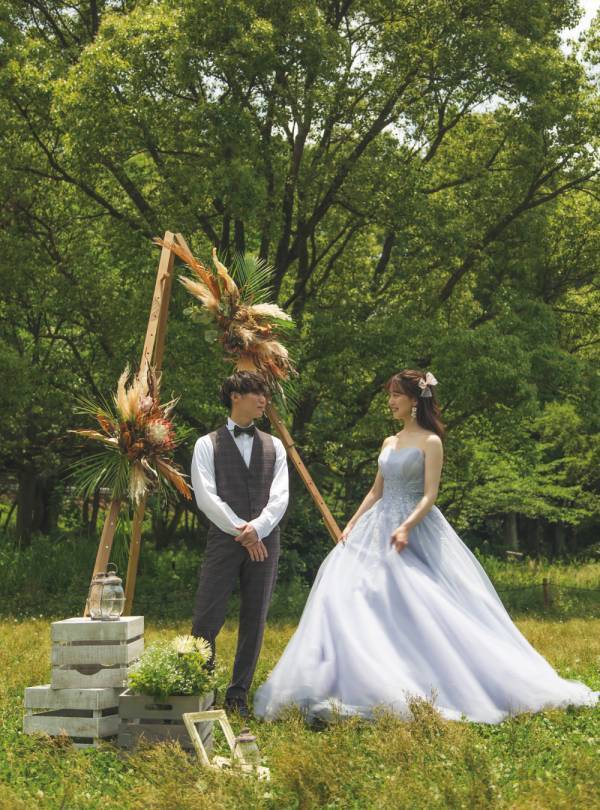 フローリストが作る【Flower Photo Wedding】フラワーフォトウエディングプラン｜　予約受付中
