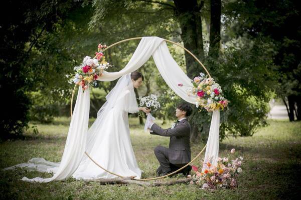 フローリストが作る【Flower Photo Wedding】フラワーフォトウエディングプラン｜　予約受付中