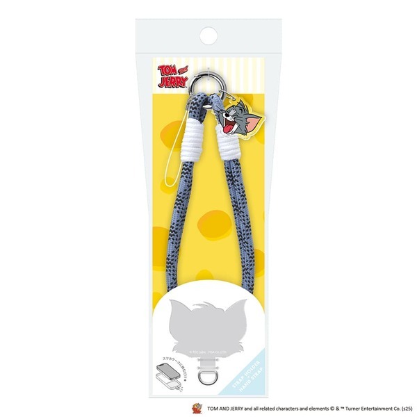 「トムとジェリー」デザインのストラップホルダー付きハンドストラップを、株式会社PGAが1月27日より新発売