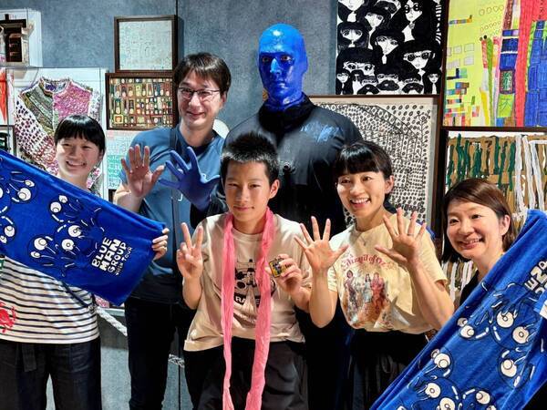 ブルーマン、歌舞伎町BON ODORIに電撃参戦！東京おとめ太鼓とのコラボで会場が熱狂！