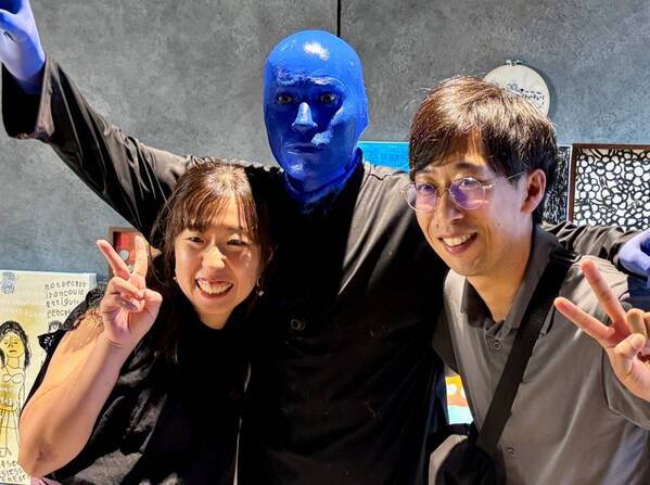 ブルーマン、歌舞伎町BON ODORIに電撃参戦！東京おとめ太鼓とのコラボで会場が熱狂！