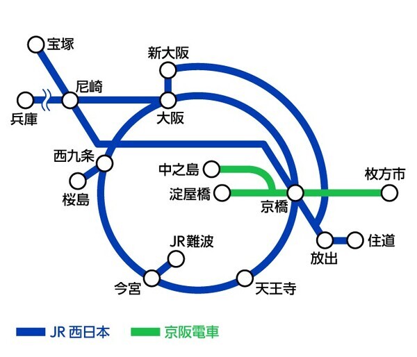 【京阪電車×ＪＲ西日本　連携商品】「ひらパーGo!Go!チケット【JR西日本版】」を発売します！