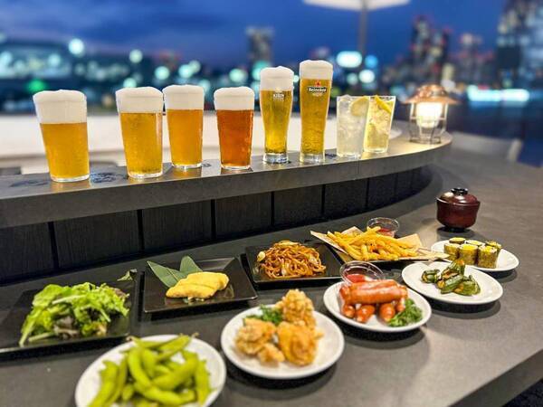 水辺で乾杯！都市型ビアガーデンがこの夏、中之島GATEサウスピアに登場！