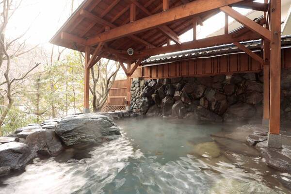 【四季折々の里山に佇む露天風呂で山中の名湯を堪能できる温泉ホテル】「大江戸温泉物語Premium 山中グランドホテル」2025年2月1日リニューアルオープン