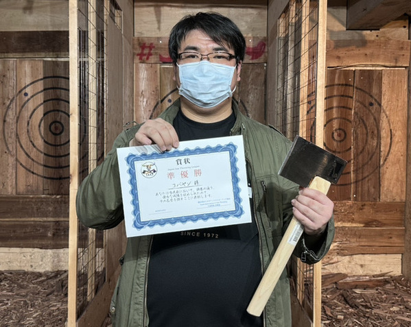 【斧投げ大会・開催報告】"Japan Axe Throwing League 2022 " をTHE AXE THROWING BAR®︎ にて11月27日に開催！