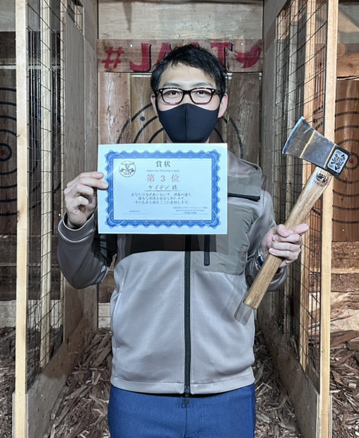 【斧投げ大会・開催報告】"Japan Axe Throwing League 2022 " をTHE AXE THROWING BAR®︎ にて11月27日に開催！
