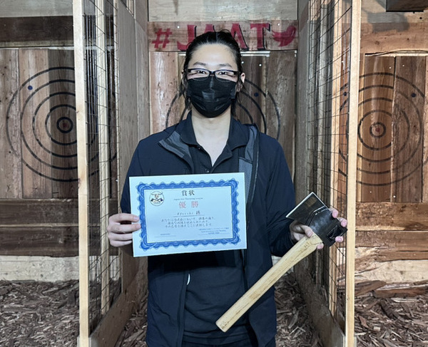 【斧投げ大会・開催報告】"Japan Axe Throwing League 2022 " をTHE AXE THROWING BAR®︎ にて11月27日に開催！