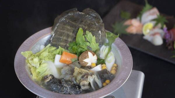 兵庫・淡路島「海神人の食卓」夏の疲れに、美しく整える一椀 滋養豊かな『夏季限定 すっぽん鍋』7月15日より提供開始