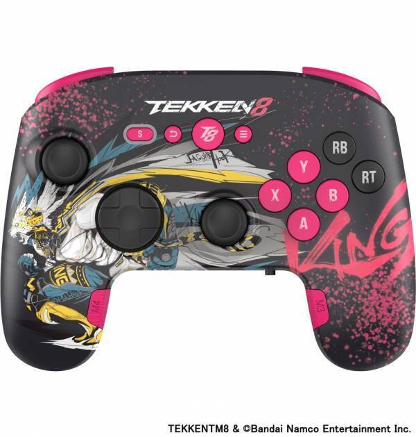『鉄拳8』デザインのPC用6ボタンコントローラー＆専用ケース発売決定！